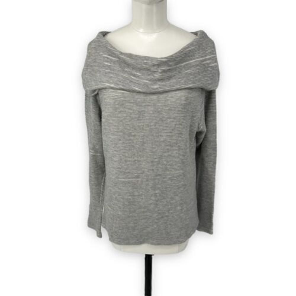 Dolan Left Coast gray cowl neck sweater size small